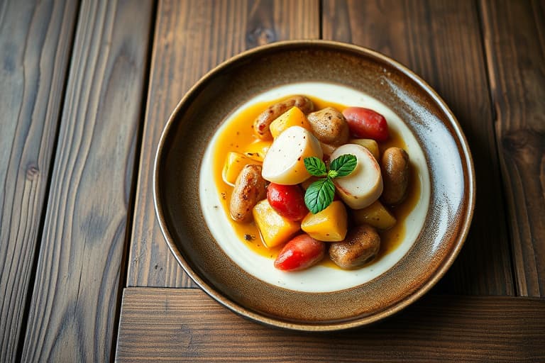 Krydret olje- og eddikdipp til brød