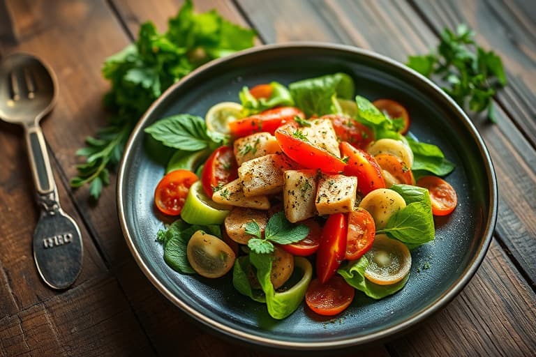 En enkel siciliansk salatdressing