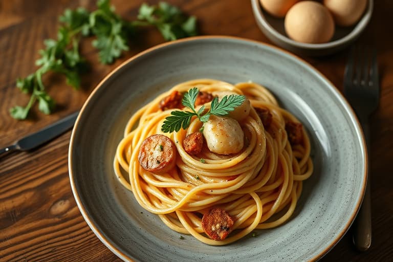Pasta med tunfiskesaus