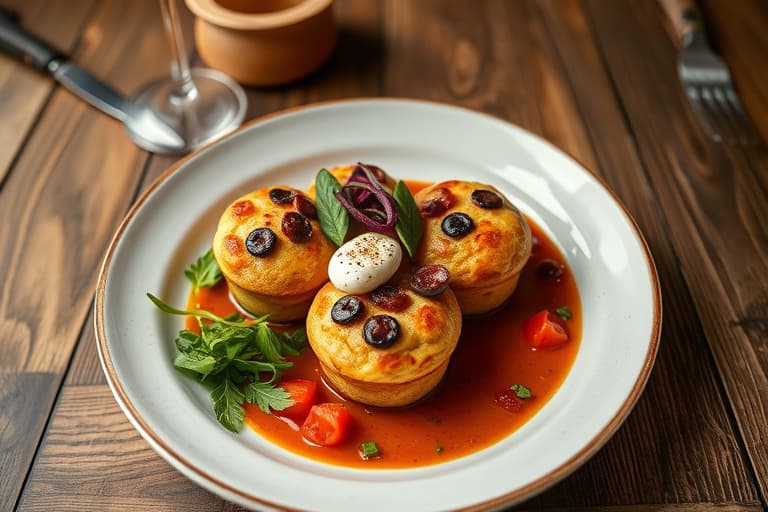 Gresskar- og kryddermuffins