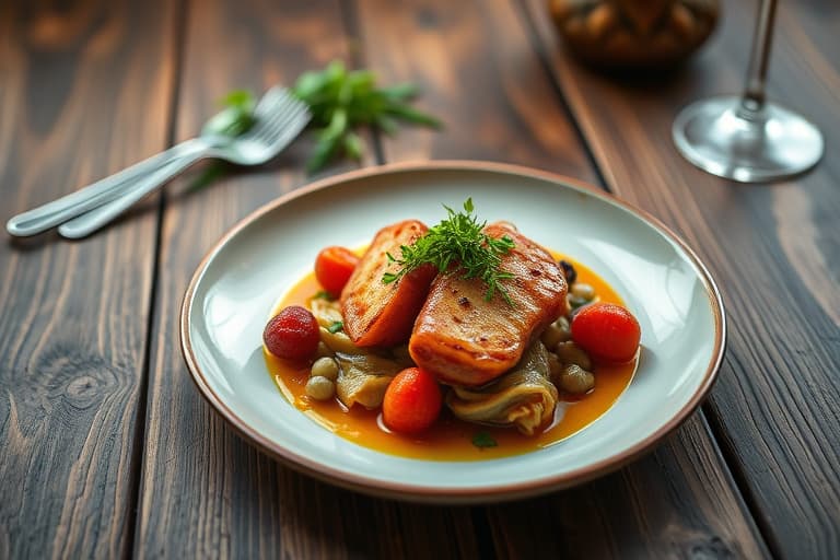 To-etasjes jordbærpai