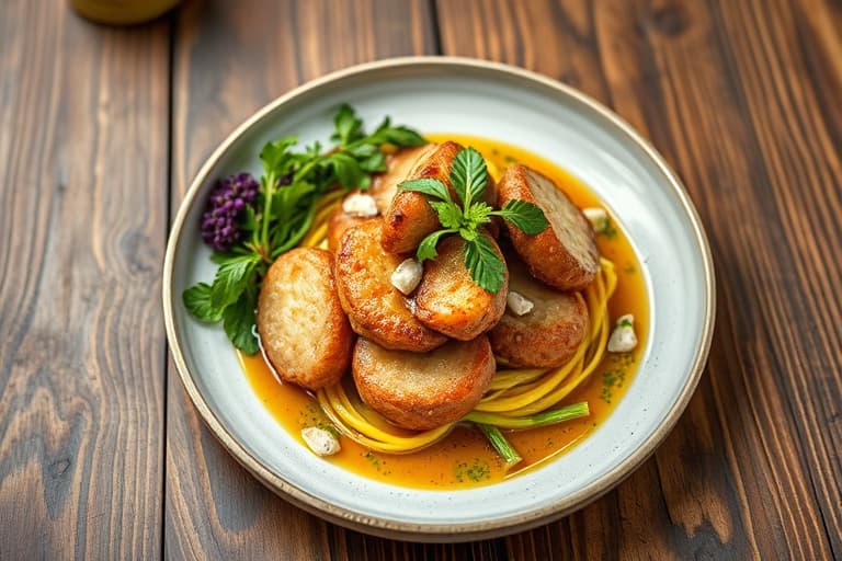 Grønne bønnebundter