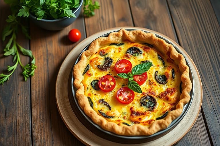 Donnas ostefylte quiche