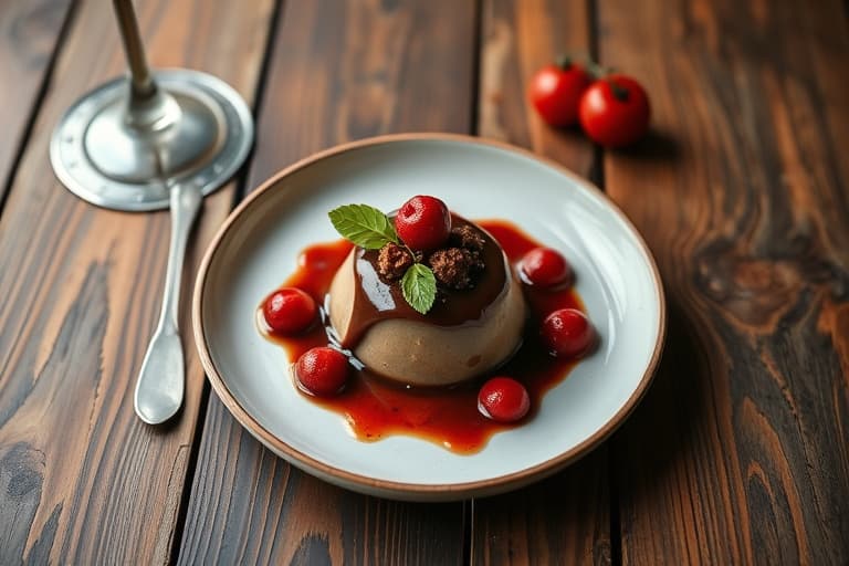 Sjokoladekakemiks i et glass