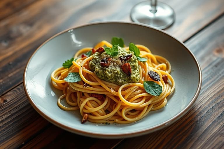 Spence sin pesto-kyllingpasta