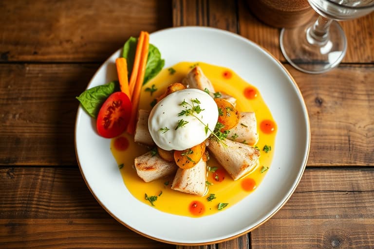 Kamskjell med mascarpone