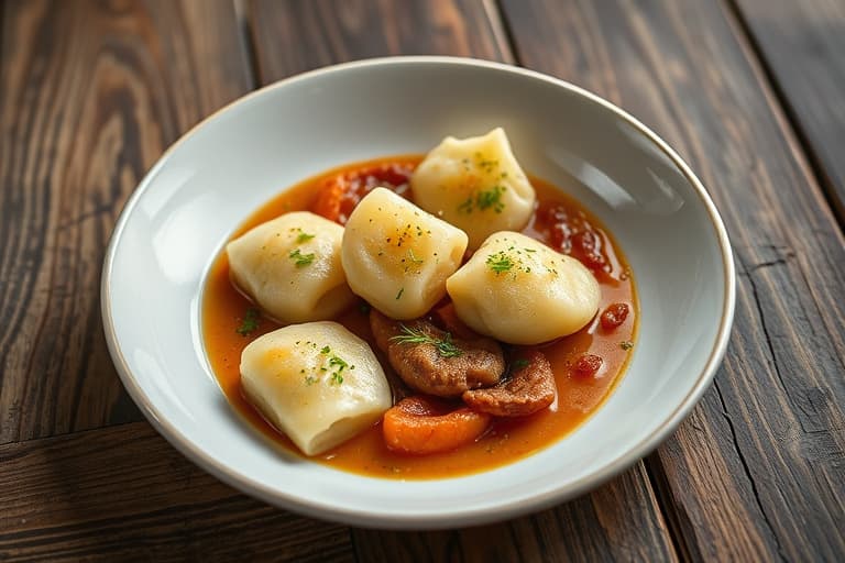 Kyllinglår- og dumplinggryte