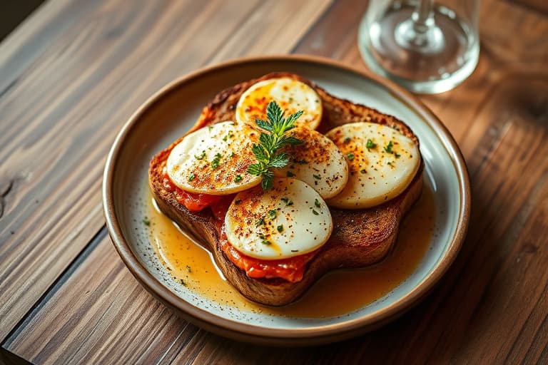 Beste ovnsbakte fransk toast