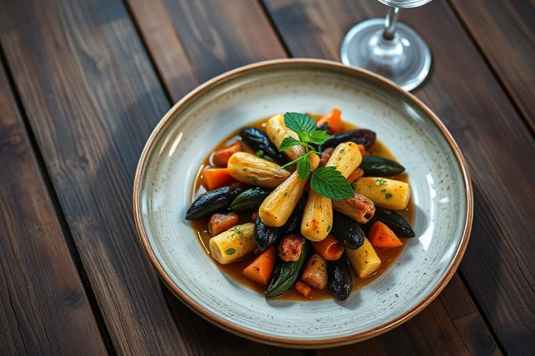 Ristet asparges med provenceurter