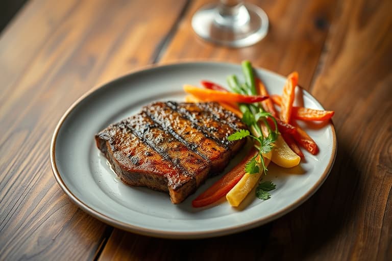 Asiatisk grillet biff