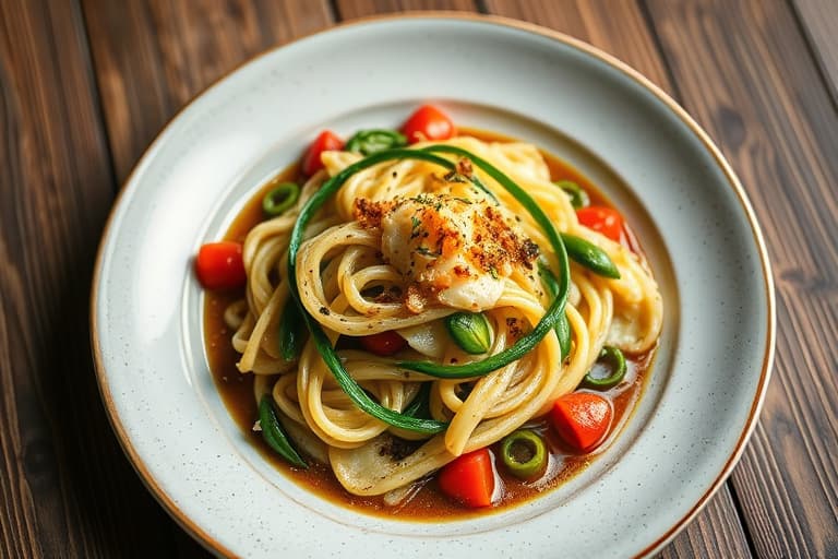 Kylling- og spinatgrateng med ris