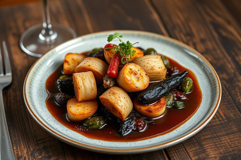 Viltbryst braisert i vin