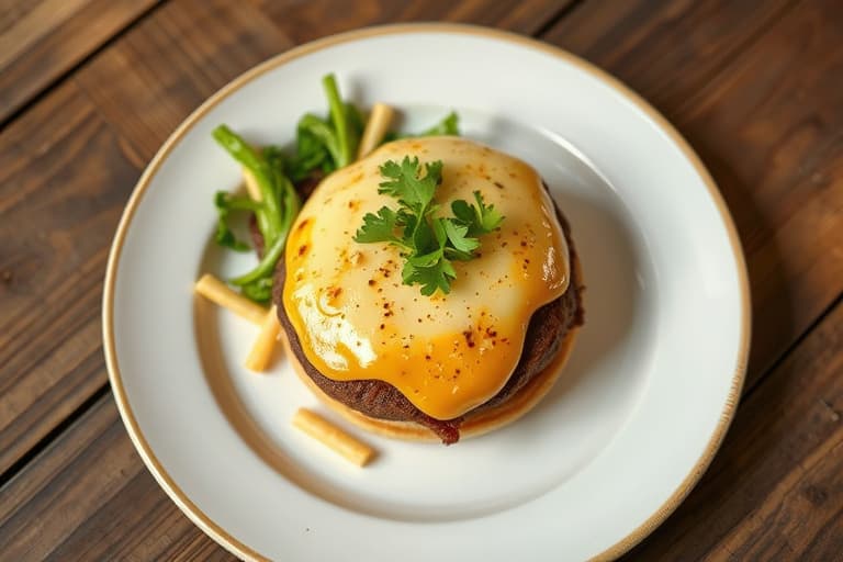 Heralds umulig enkle cheeseburgerpai