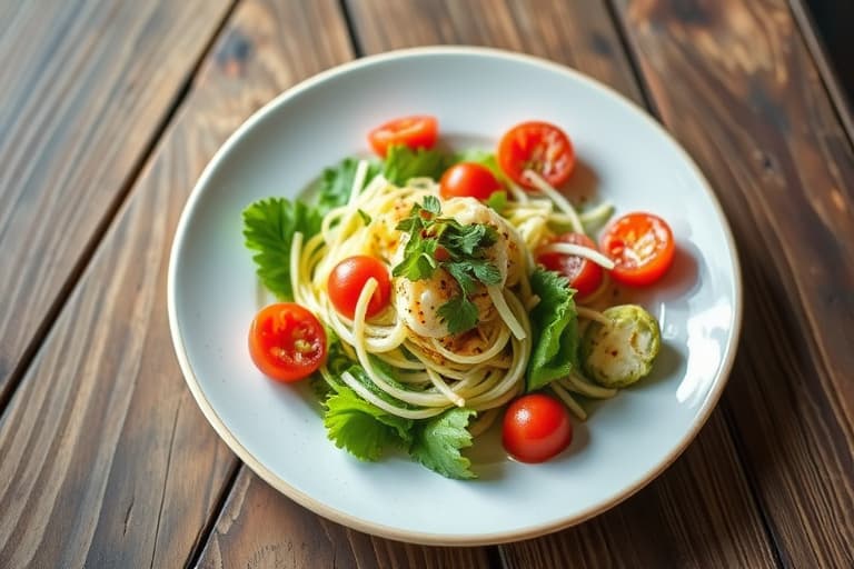 Krydret italiensk salat