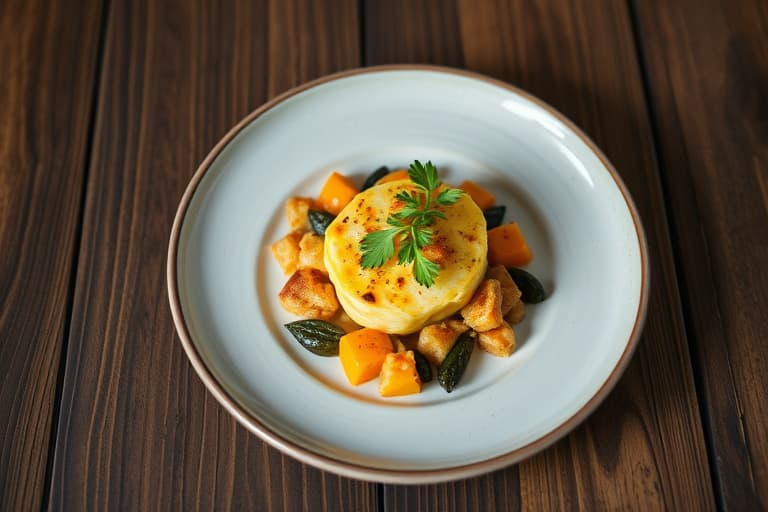 Krydret meksikansk-inspirert squashgrateng