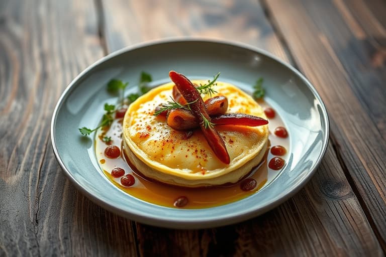 Kanel- og sukker-tortilladessert