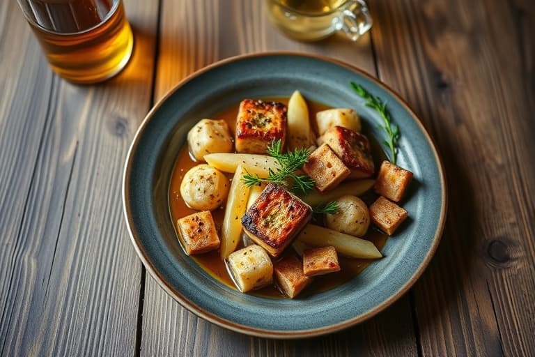 Tyske svinekoteletter og surkål