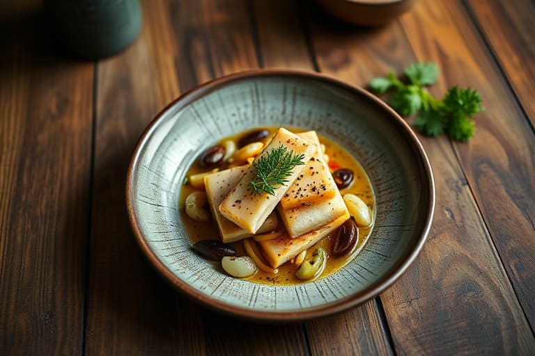 En enkel ferskenskake med skorpe