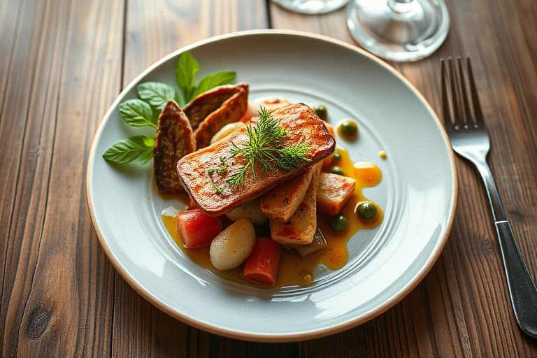 Overnattingsasparges- og soppsjikt