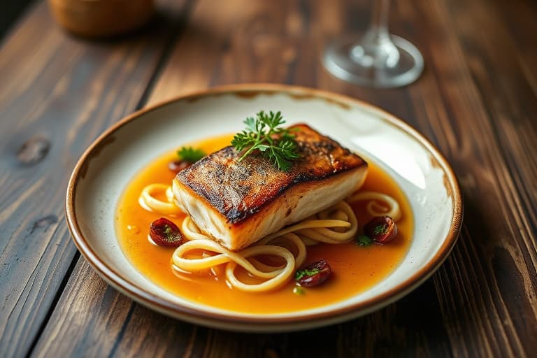 Grillet marinert laks