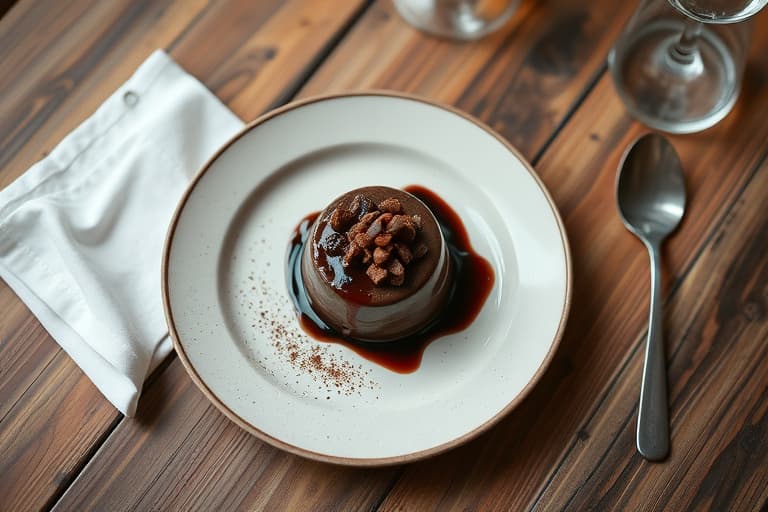 Alex sin rå sjokoladepudding