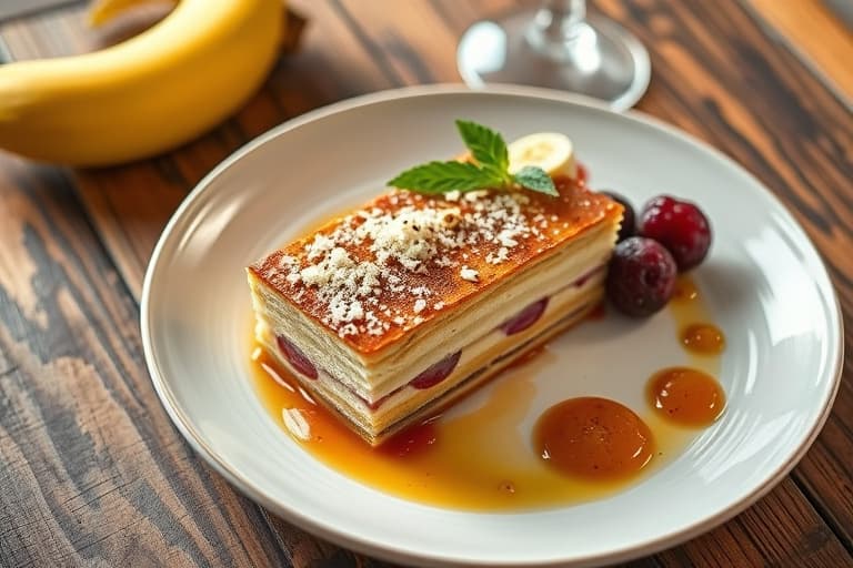 Banansplitkake i sørstil