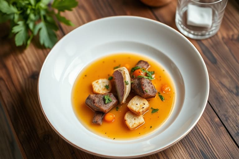 Appelsin- og linsesuppe