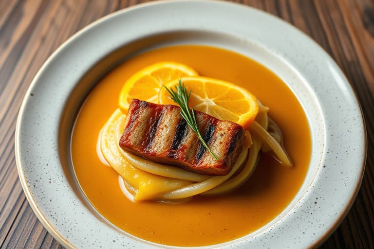 Sitron-urte-grillsaus for kylling