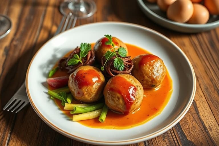 Glaserte gjærbakstboller