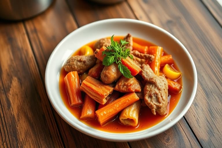 Fyll til slow cooker