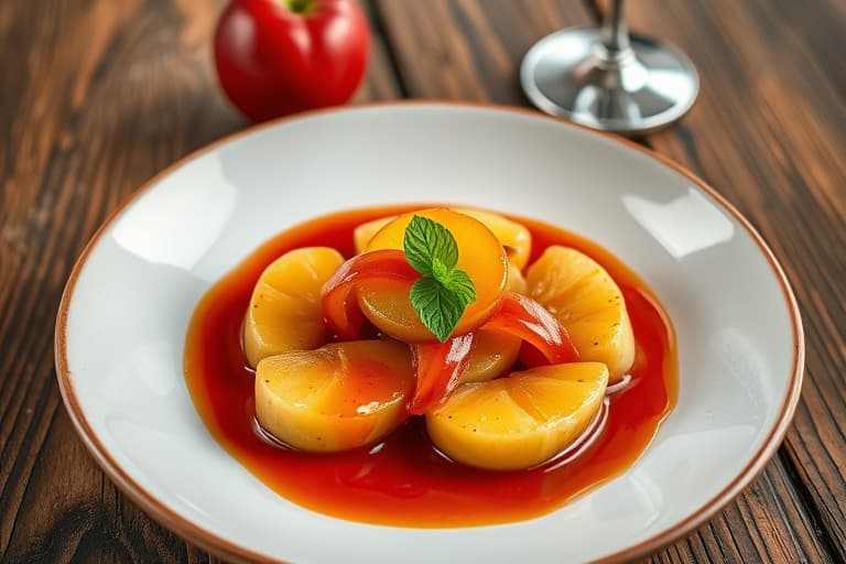 Gourmet karamell-apple