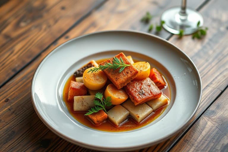 Enkel ostete potetrett