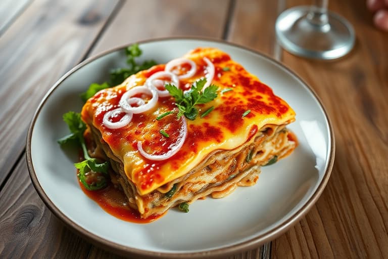 Auntie Pasto's sjømatlasagne