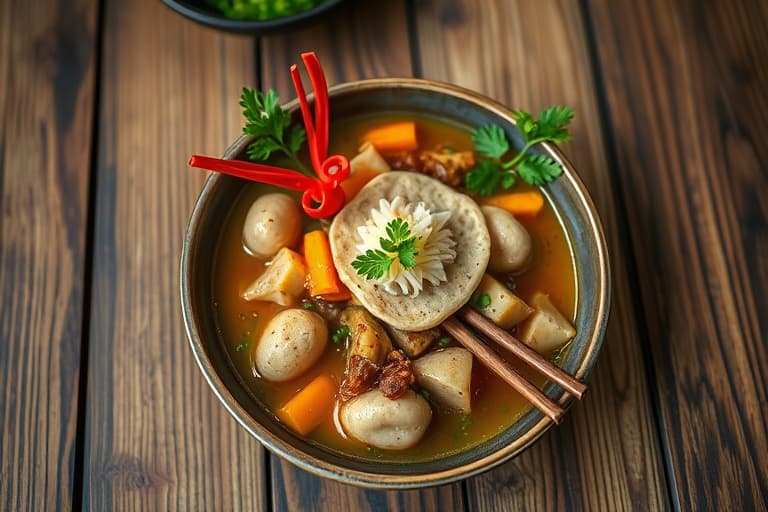 Kinesisk løvehodetsuppe