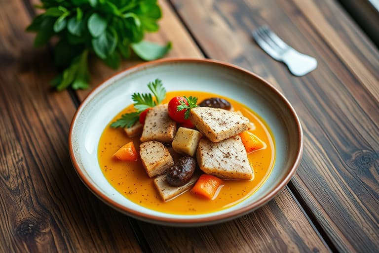 Kylling med panésaus