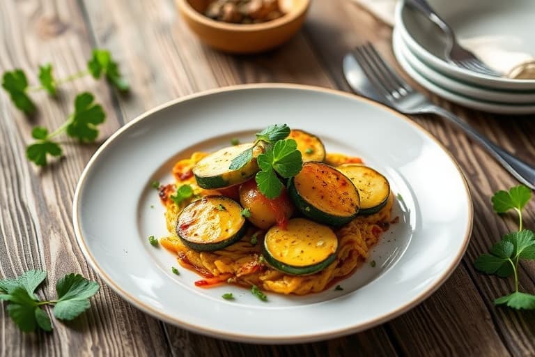 St. Patricks dag Zucchini-Havrekaker