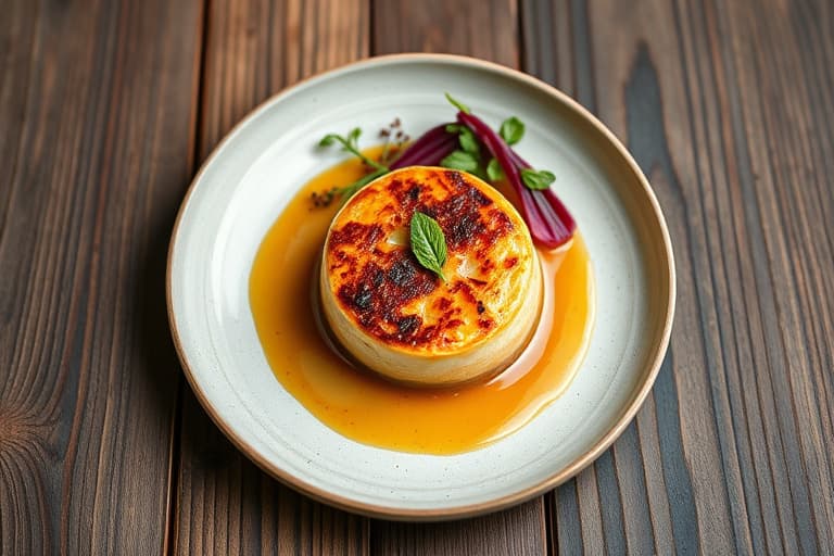 Spinat- og soppsufflé