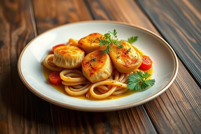 Mikrobakte poteter Lyonnaise