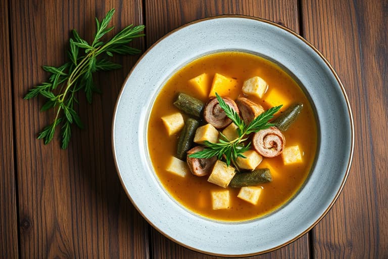 Vinterrotgrønnsakssuppe