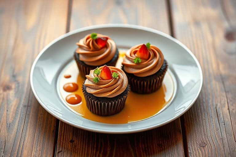 Angel Food-kaker cupcakes