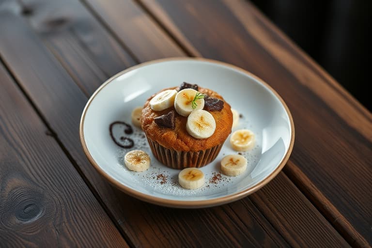 Mest etterspurte banan- og sjokoladekakemuffins