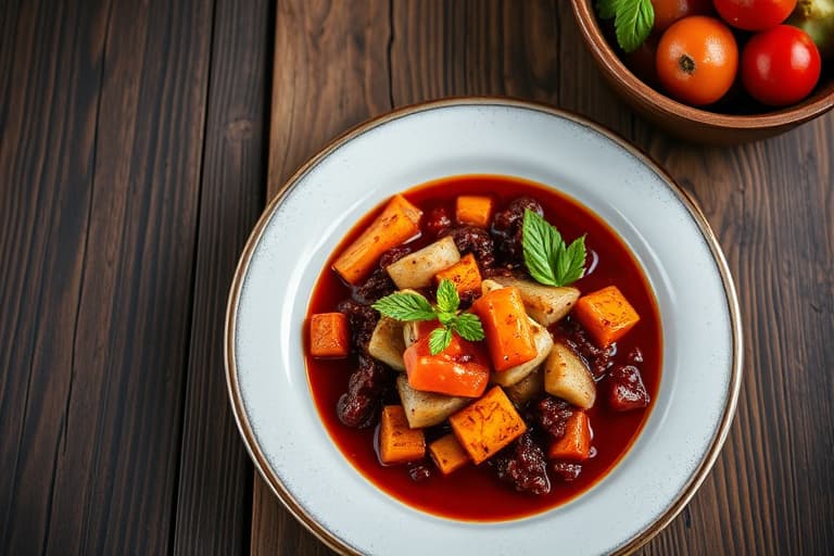 Kylling- og svartbønne-chili