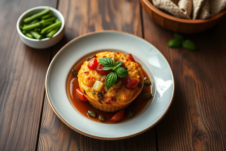 Veganske eple- og gulrotmuffins