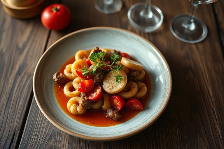 Maryanns opp-ned rabarbrakake