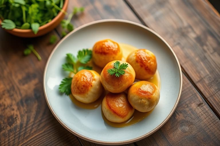 Fullkorns-droppeboller