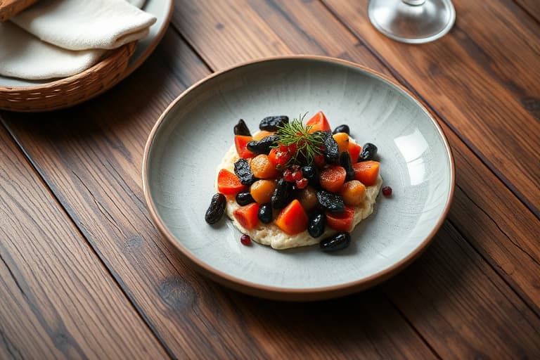 Urte-ris og krydret svartbønnsalat