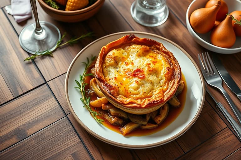 Tradisjonell fransk-kanadisk tourtière