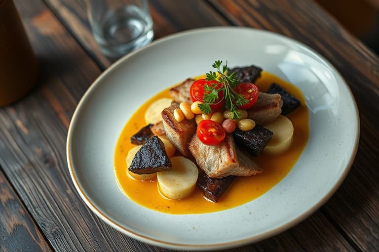 Toppless blåbærpai