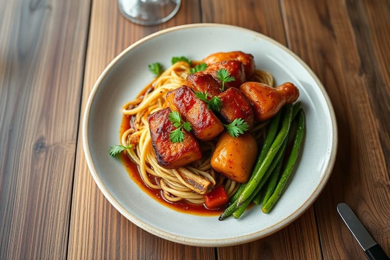 Langtidskokt kjøttdeig med barbecuesmak