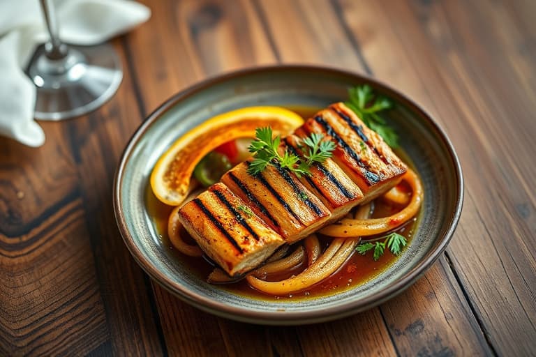 Grillede søtpoteter